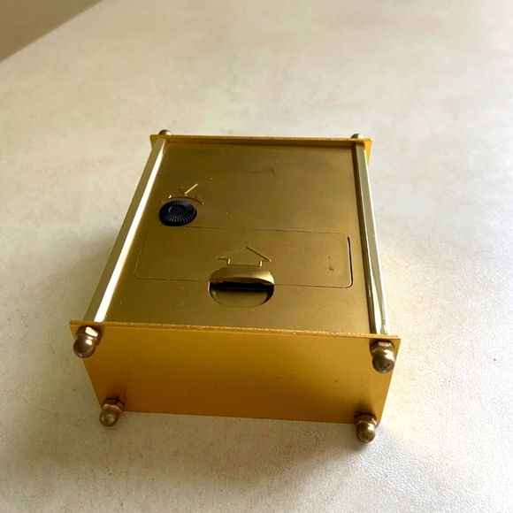 Vintage Quartz Carriage Clock, Mantle Piece Clock - Picture 4 of 6